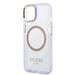 Guess GUHMP14SHTCMU iPhone 14 6.1’’ purple/purple hard case Gold Outline Translucent MagSafe - Cell phone cases