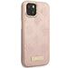 Guess GUHMP14SSAPSTP iPhone 14 6.1’’ pink/pink hardcase Peony Logo Plate MagSafe - Cell phone cases