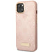Guess GUHMP14SSAPSTP iPhone 14 6.1’’ pink/pink hardcase Peony Logo Plate MagSafe - Cell phone cases