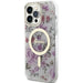 Guess GUHMP14XHCFWST iPhone 14 Pro Max 6.7’’ transparent hardcase Flower MagSafe - Cell phone cases