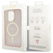 Guess GUHMP14XHCMCGP iPhone 14 Pro Max 6.7’’ pink/pink hardcase Glitter Gold MagSafe - Cell phone cases
