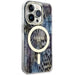 Guess GUHMP14XHLEOPWB iPhone 14 Pro Max 6.7’’ blue/blue hardcase Leopard MagSafe - Cell phone cases
