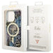 Guess GUHMP14XHLEOPWB iPhone 14 Pro Max 6.7’’ blue/blue hardcase Leopard MagSafe - Cell phone cases