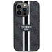 Guess GUHMP14XP4RPSK iPhone 14 Pro Max 6.7’’ black/black hardcase 4G Printed Stripes MagSafe - Cell phone cases