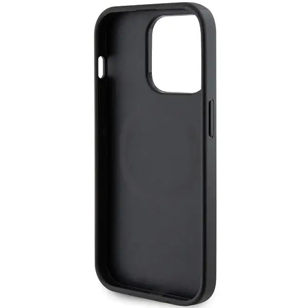 Guess GUHMP14XPSAHMCK case for iPhone 14 Pro Max 6.7’’ - black Saffiano MagSafe - Cell phone cases