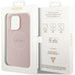 Guess GUHMP14XPSAHMCP case for iPhone 14 Pro Max - pink Saffiano MagSafe - Cell phone cases and covers<<<HurtelXML