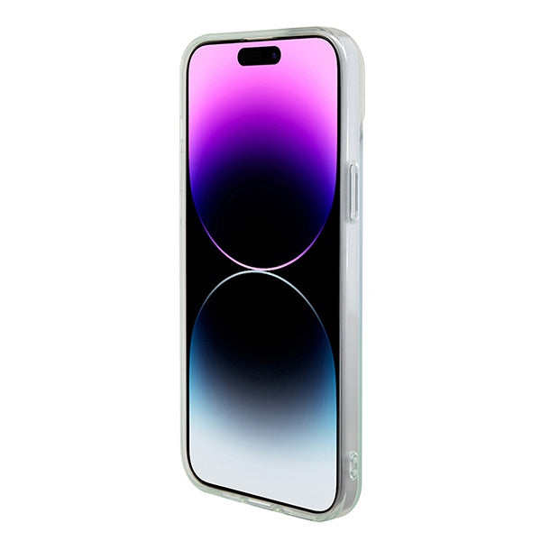 Guess GUHMP15SHITSQ iPhone 15 6.1’’ turquoise/turquoise hardcase IML Iridescent MagSafe - Cell phone cases