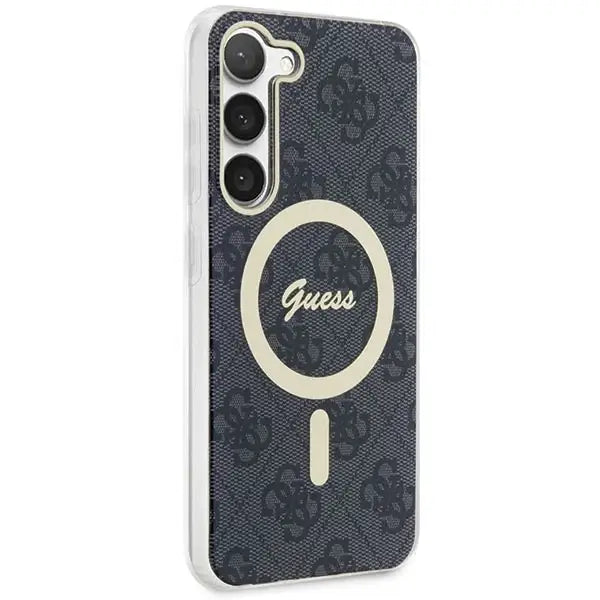 Guess GUHMS23MH4STK S23+ S916 black/black hardcase 4G MagSafe - Cell phone cases and covers<<<HurtelXML