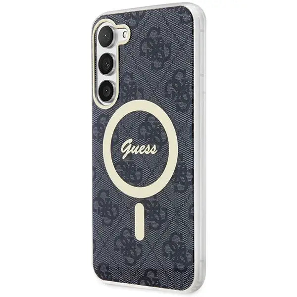 Guess GUHMS23MH4STK S23+ S916 black/black hardcase 4G MagSafe - Cell phone cases and covers<<<HurtelXML