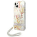 Guess GUOHCP14MHFLSU iPhone 14 Plus 6.7 ’purple / purple hardcase Flower Strap - Cell phone cases and covers<<<HurtelXML
