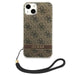 Guess GUOHCP14SH4STW iPhone 14 6.1 ’brown / brown hardcase 4G Print Strap - Cell phone cases and covers<<<HurtelXML