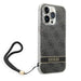 Guess GUOHCP14XH4STK iPhone 14 Pro Max 6.7’’ black/black hardcase 4G Print Strap - Cell phone cases