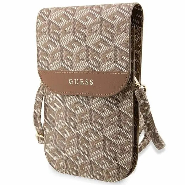 Guess Handbag GUWBHGCFSEW brown/brown GCube Stripe - Others<<<HurtelXML