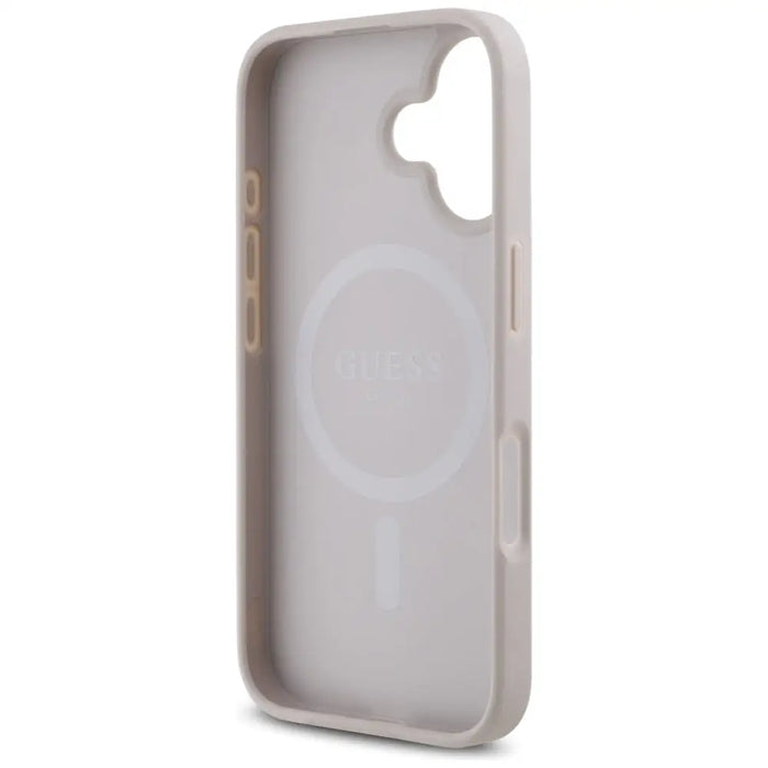 Guess HC PU 4G Small 4G and Classic iPhone 16 MagSafe Case - Pink - Cell phone cases and covers<<<HurtelXML