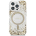 Guess HC Resin Bottom Glitter MagSafe case for iPhone 16 Pro Max - gold - Cell phone cases and covers<<<HurtelXML