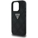 Guess Hot Stamp 4G Pattern Triangle Metal Logo case for iPhone 16 Pro - black - Cell phone cases and covers<<<HurtelXML