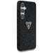 Guess Hot Stamp 4G Pattern Triangle Metal Logo case for Samsung Galaxy S25 - black - Cell phone cases