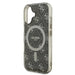 Guess IML 4G Background MagSafe iPhone 16 Case - Brown - Cell phone cases and covers<<<HurtelXML