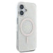 Guess IML 4G Background MagSafe iPhone 16 Case - White - Cell phone cases and covers<<<HurtelXML