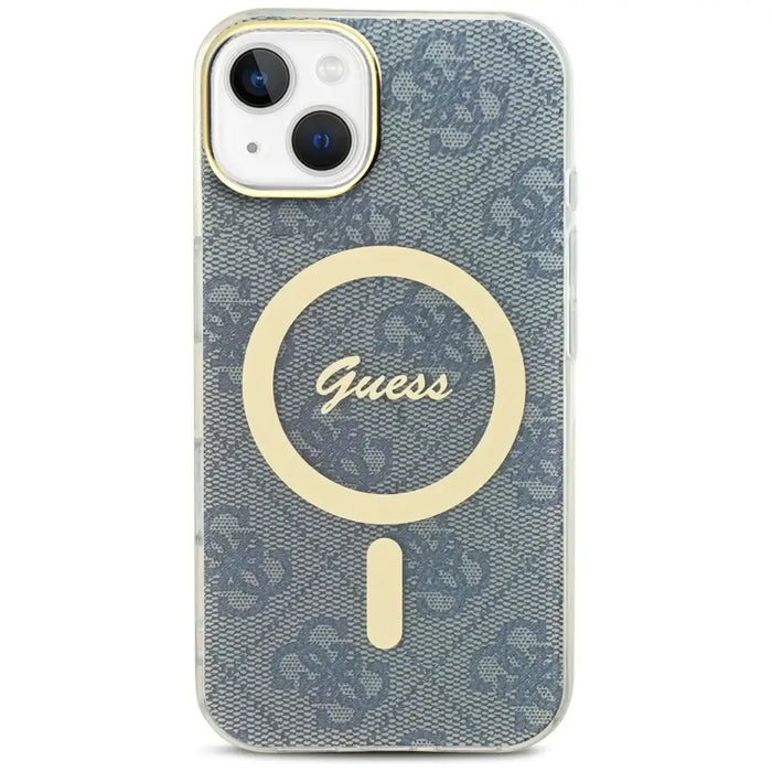 Guess IML 4G MagSafe case for iPhone 15 / 14 / 13 - blue - Cell phone cases and covers<<<HurtelXML