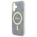 Guess IML 4G MagSafe iPhone 16 Case - Blue - Cell phone cases and covers<<<HurtelXML