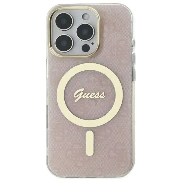 Guess IML 4G MagSafena iPhone 16 Pro Case - Pink - Cell phone cases and covers<<<HurtelXML