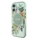 Guess IML Flower & Tonal Circle MagSafe case for iPhone 16 - green - Cell phone cases and covers<<<HurtelXML