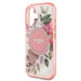 Guess IML Flower & Tonal Circle MagSafe iPhone 16 Plus Case - Pink - Cell phone cases and covers<<<HurtelXML