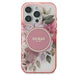 Guess IML Flower & Tonal Circle MagSafe iPhone 16 Pro Case - Pink - Cell phone cases and covers<<<HurtelXML