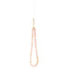 Guess IML Flowers Electro Pearl Strap MagSafe Case for iPhone 17 Pro Max - Pink - Cell phone cases