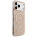 Guess IML Flowers Electro Pearl Strap MagSafe Case for iPhone 17 Pro Max - Pink - Cell phone cases