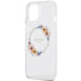 Guess IML Flowers Wreatch MagSafe case for iPhone 15 / 14 / 13 - transparent - Cell phone cases and covers<<<HurtelXML