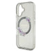 Guess IML Flowers Wreath MagSafe case for iPhone 16 - black - Cell phone cases and covers<<<HurtelXML