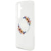Guess IML Flowers Wreath MagSafe case for Samsung Galaxy S24+ - transparent - Cell phone cases and covers<<<HurtelXML