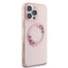 Guess IML Flowers Wreath MagSafe iPhone 16 Pro Case - Pink - Cell phone cases and covers<<<HurtelXML