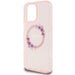Guess IML Flowers Wreath MagSafe iPhone 16 Pro Max Case - Pink - Cell phone cases and covers<<<HurtelXML
