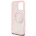 Guess IML Flowers Wreath MagSafe iPhone 16 Pro Max Case - Pink - Cell phone cases and covers<<<HurtelXML