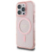 Guess IML Glitter Circle MagSafe case for iPhone 16 Pro Max - pink - Cell phone cases and covers<<<HurtelXML