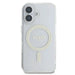 Guess IML Glitter Circle MagSafe iPhone 16 Case - Clear - Cell phone cases and covers<<<HurtelXML