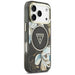 Guess IML Glitter Flowers Triangle MagSafe case for iPhone 17 Pro - black - Cell phone cases and covers<<<HurtelXML
