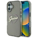 Guess IML Heart iPhone 16 Case - Black - Cell phone cases and covers<<<HurtelXML