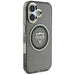 Guess IML Metal Mountain Logo MagSafe case for iPhone 16 - black - Cell phone cases and covers<<<HurtelXML