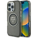 Guess IML Metal Mountain Logo MagSafe iPhone 16 Pro Max Case - Black - Cell phone cases and covers<<<HurtelXML