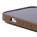 Guess iPhone 14 Pro Max 4G Metal Gold Logo Series Case - Brown - Cell phone cases and covers<<<HurtelXML