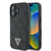 Guess Leather 4G Triangle Strass MagSafe Case for iPhone 16 Plus - Black - Cell phone cases and covers<<<HurtelXML