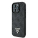 Guess Leather 4G Triangle Strass MagSafe Case for iPhone 16 Pro Max - Black - Cell phone cases and covers<<<HurtelXML