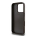 Guess Leather Metal Logo Strass Crossbody Case for iPhone 16 Pro - Brown - Cell phone cases and covers<<<HurtelXML