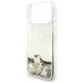 Guess Liq. Glitter 4 Charms Case for iPhone 17 Pro - Gold - Cell phone cases and covers<<<HurtelXML