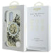 Guess Liquid Glitter Flower MagSafe iPhone 16 Case - Beige - Cell phone cases and covers<<<HurtelXML