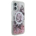 Guess Liquid Glitter Flower MagSafe iPhone 16 Case - Pink - Cell phone cases and covers<<<HurtelXML